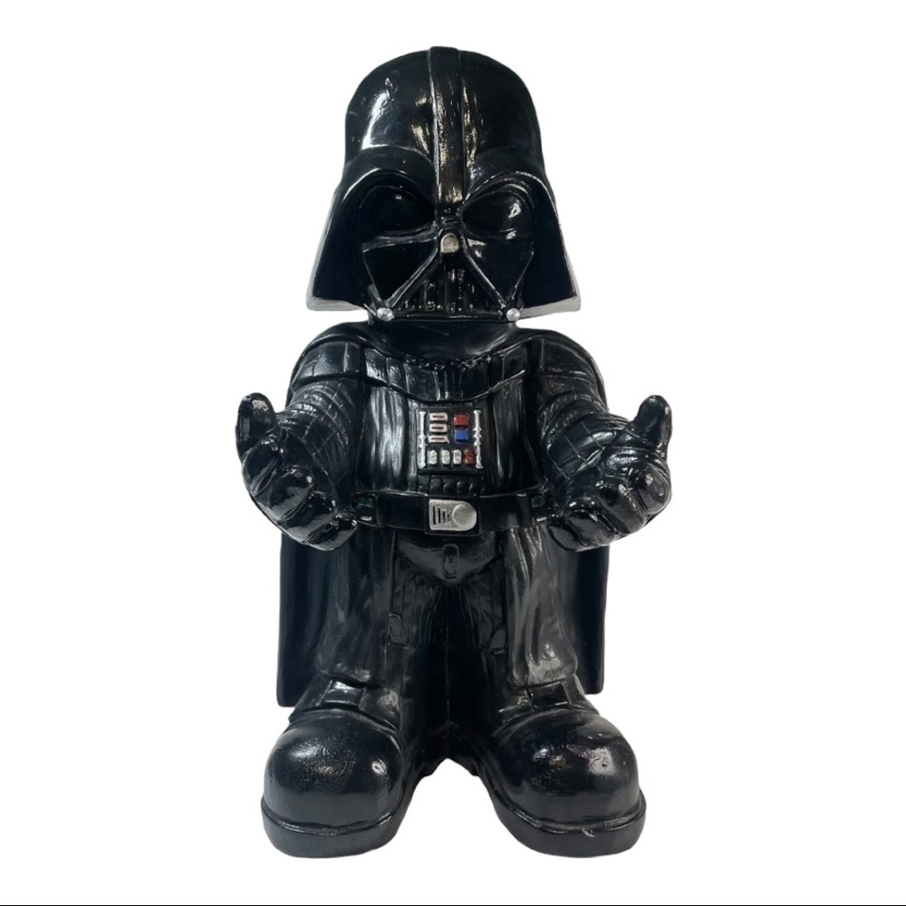 STAR Wars Darth Vader Statue Decoration Molded Foam Star Wars 20" x 10" RARE!!!!